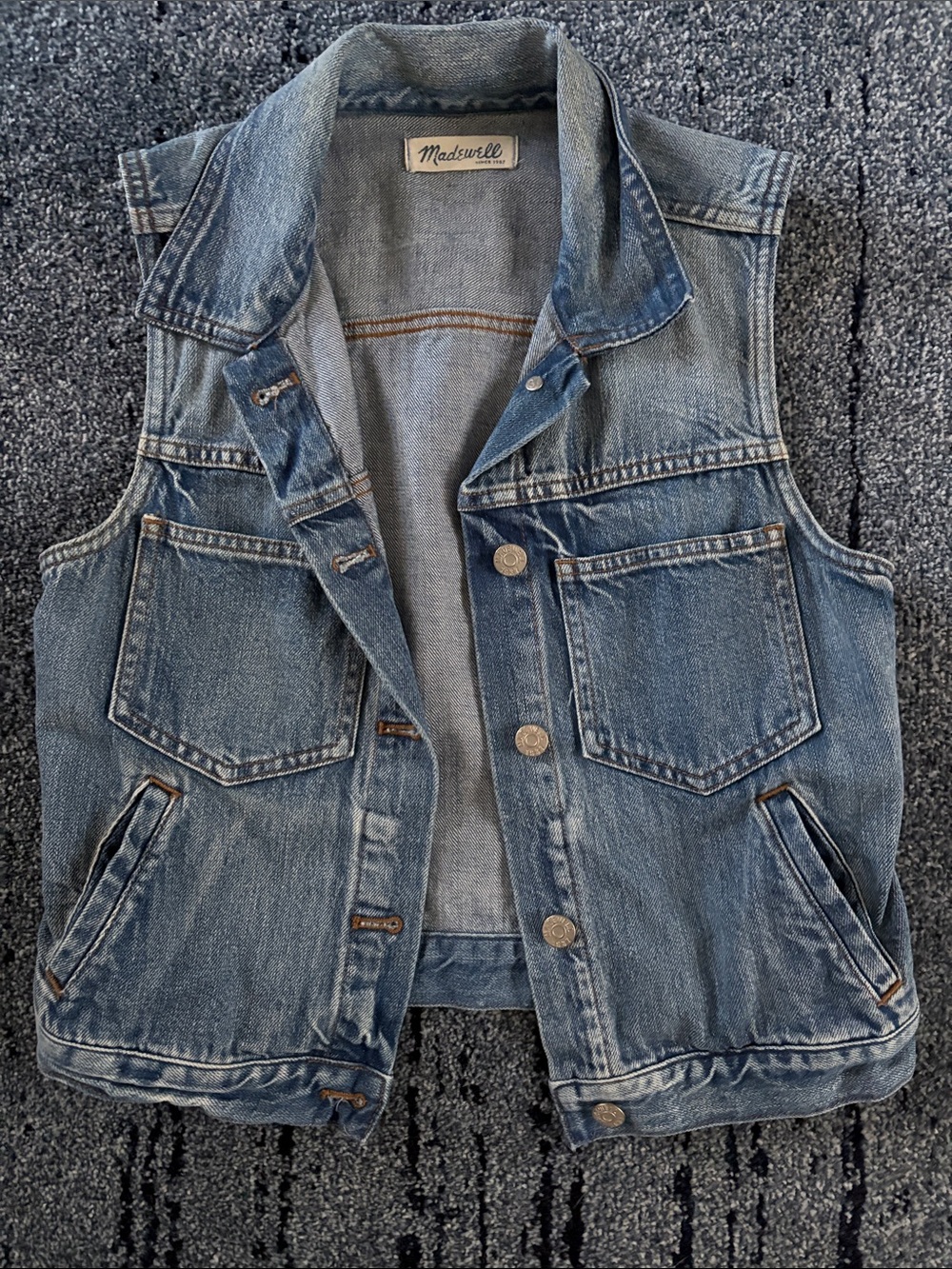 Madewell Denim Vest